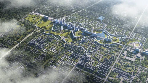 Cangzhou West High-Speed Rail Regional Planning
