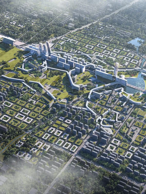Cangzhou West High-Speed Rail Regional Planning